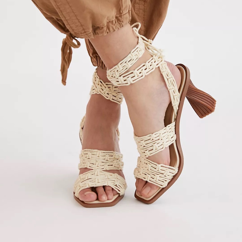 crotchet heels
